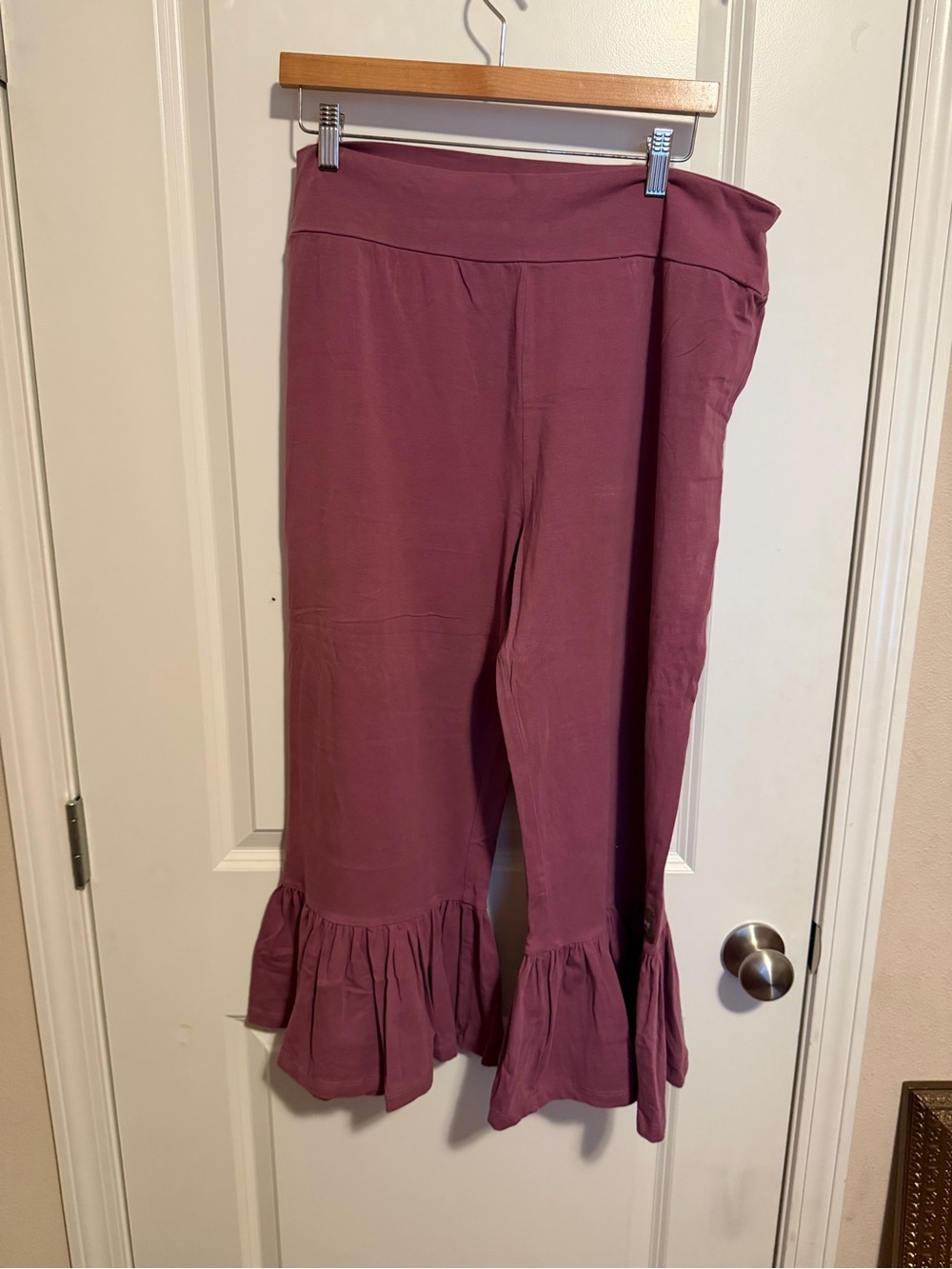 Matilda Jane Lilac Ruffle Capris